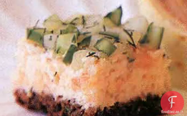 Quadrati di Pompernickel di salmone e cetriolo