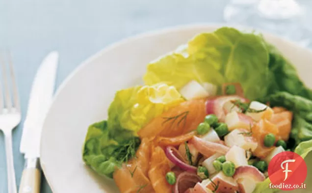 Hash di salmone affumicato