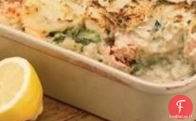 Lasagne al salmone e asparagi