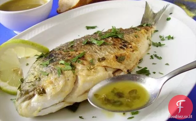 Orata Arrosto alle Erbe