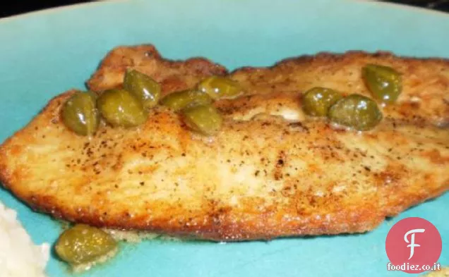 Meuniere di Pesce con Capperi