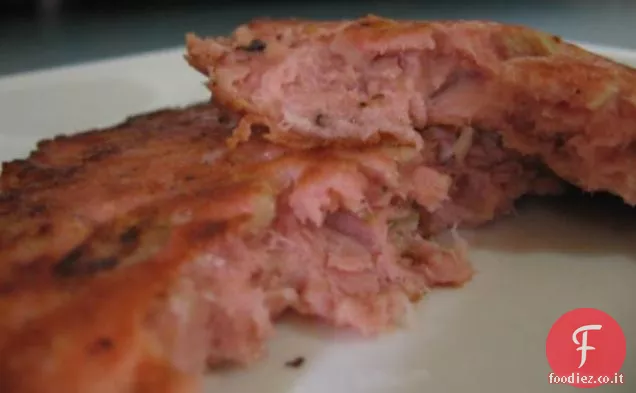 I miei migliori tortini di salmone rosa