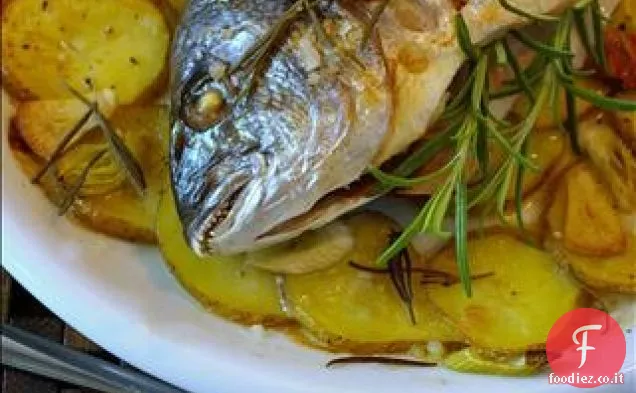 Orata Al Forno con patate