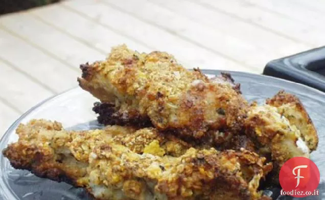 Croccanti croccanti pepite di pesce gatto