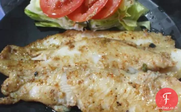Pesce alla griglia piccante