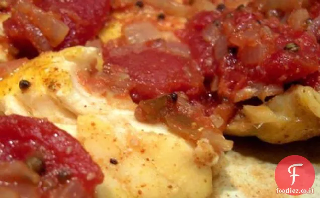 Re di pesce al forno/ Merluzzo in salsa di pomodoro