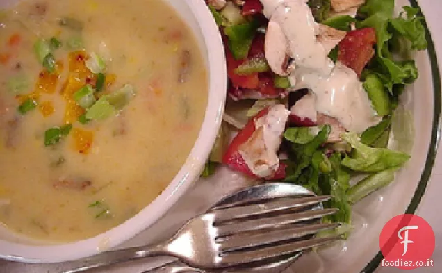 Zuppa di pesce facile e veloce con aglio Aioli