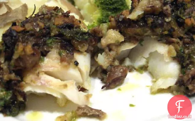 Bistecche salate di merluzzo bianco