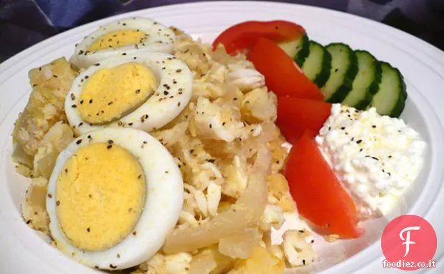 Bacalhau à Gomes De Sá / Merluzzo e Patata Capo Verde