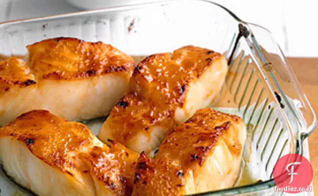 Miso-Glassato Cod