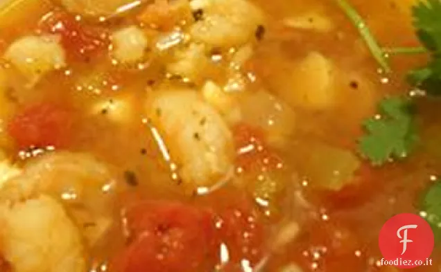 Zuppa di pesce piccante