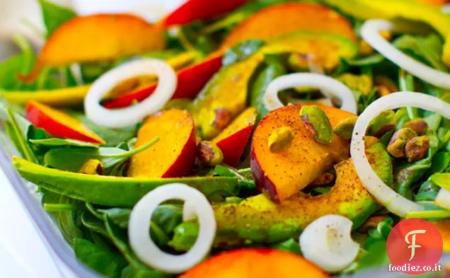 Balsamico di Pesca Avo-Insalata di rucola