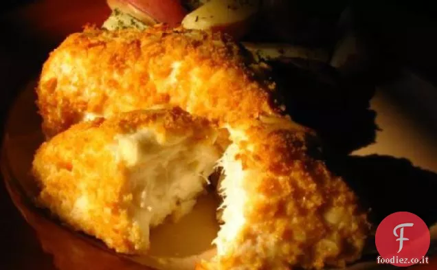 Parmigiano al forno Halibut