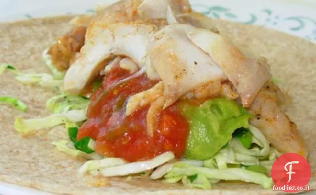 Tacos di pesce leggeri e gustosi
