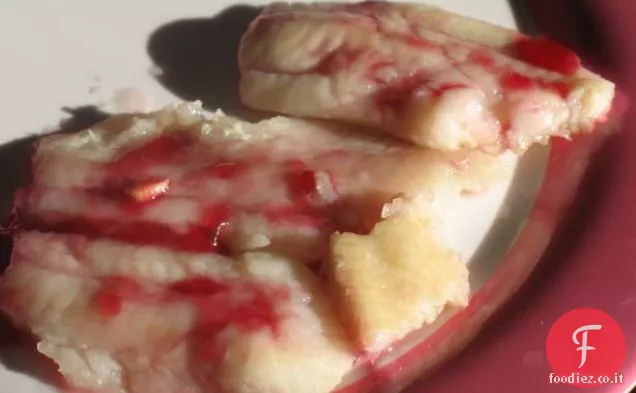 Halibut, alla griglia, con salsa di aglio di ribes rosso