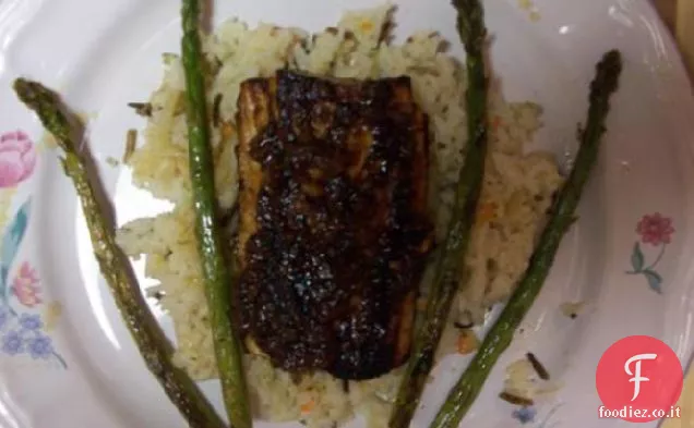 Limone e Miele marinato Mahi-Mahi W / Glaze