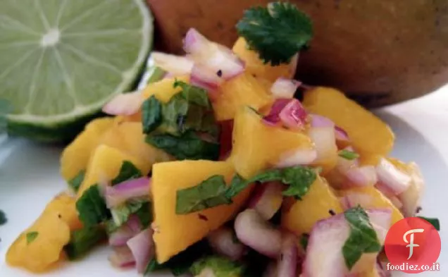 Teriyaki Mahi Mahi alla griglia con salsa di Mango