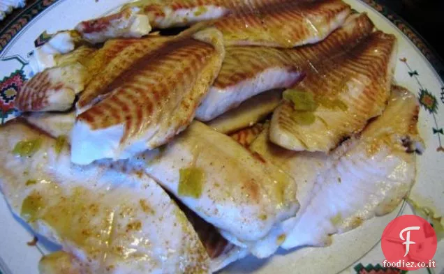 Crosta di noci di macadamia per pesce - Mahi Mahi, salmone, pesce spada, pesce specchio atlantico