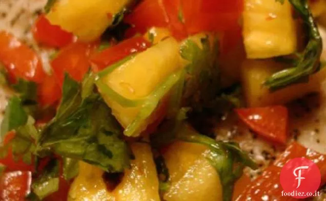 Mahi-Mahi con salsa di ananas fresco