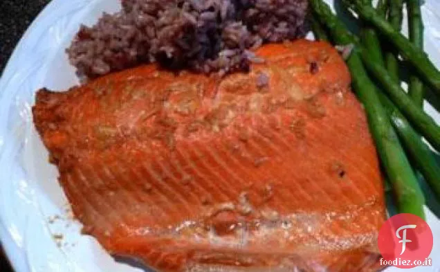 Salmone Teriyaki arancione