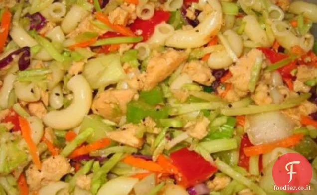 Salmone-Maccheroni Slaw
