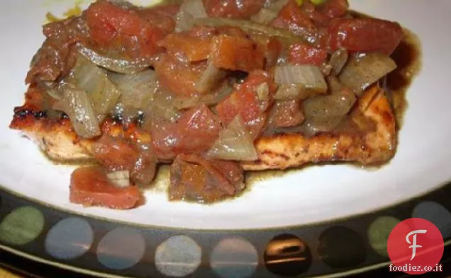 Cotolette di salmone in salsa cremosa indiana