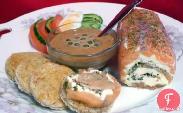 Involtino di Salmone affumicato