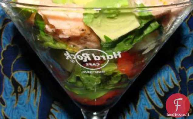 Martini al salmone per 2 (insalata in un bicchiere)