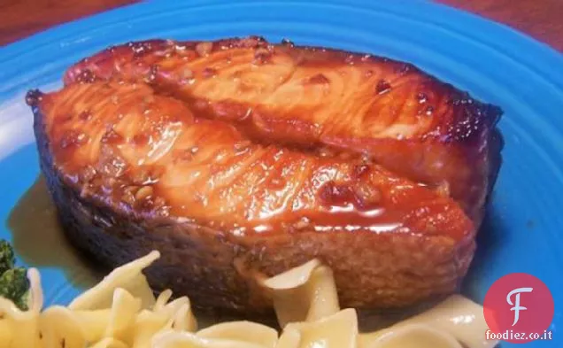 Salmone stile Teriyaki