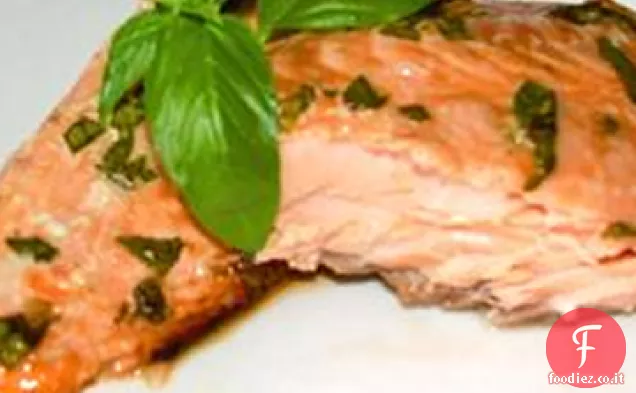 Il favoloso salmone alla griglia di Anne