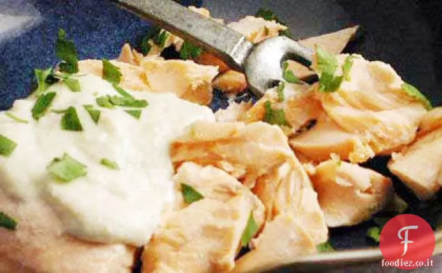 Tarator Samak (pesce in camicia con salsa di pinoli)