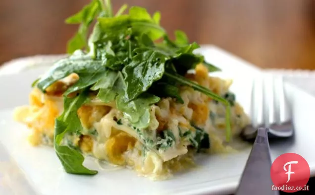 Lasagne al burro e spinaci