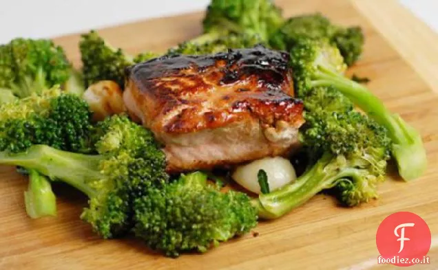 Kabayaki di salmone