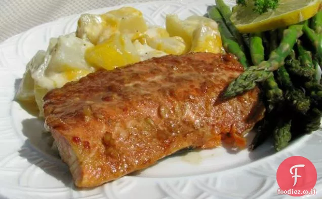 Salmone Barbecue Marinata