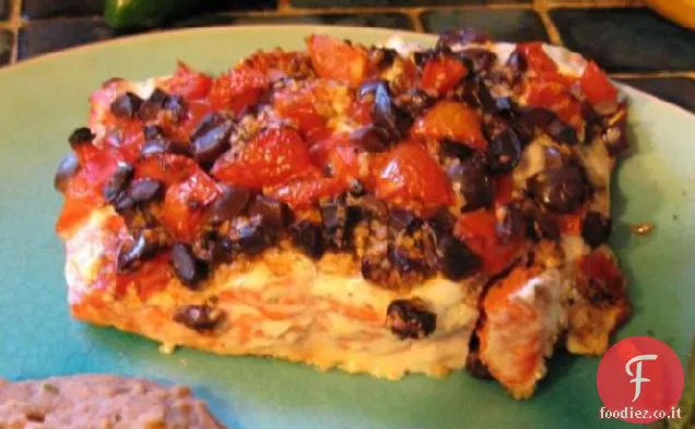 Salmone con yogurt Salsa di aneto