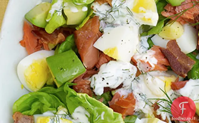 Insalata di salmone affumicato Cobb