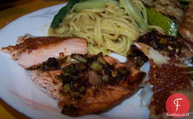 BBQ Plancia Salmone