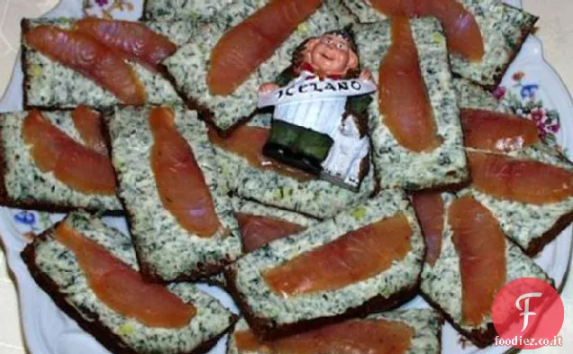 Dita di salmone affumicato