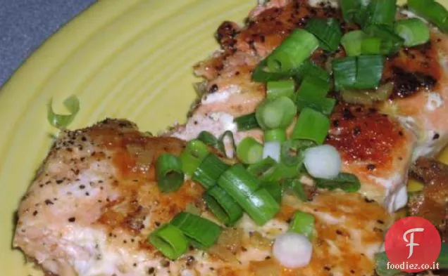 Ww Salmone glassato al miele con Wasabi-4 punti