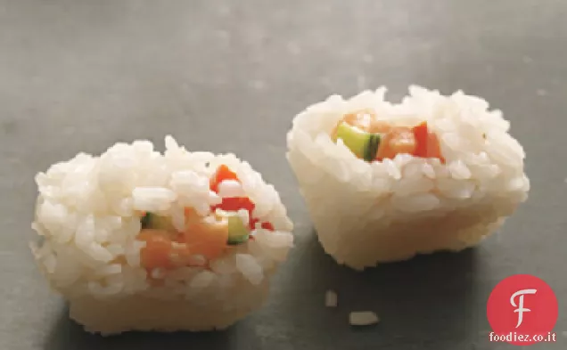 Blocchi di sushi vassoio di ghiaccio