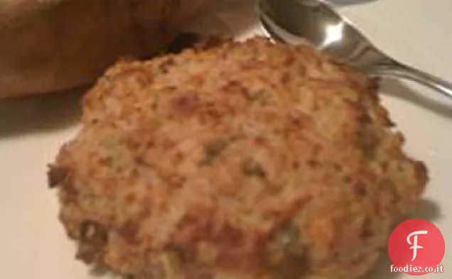 Torte di salmone e gamberetti dello chef Bubba