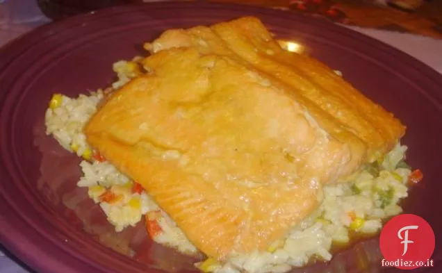 Salmone affumicato e uovo cuocere