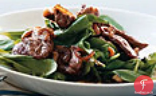 Bistecca a fette con rucola