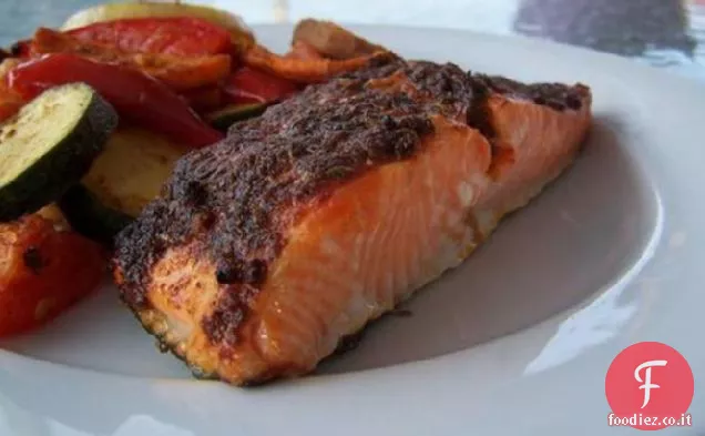 Filetti di salmone Cajun
