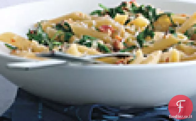 Penne con Pomodori Secchi e Rucola