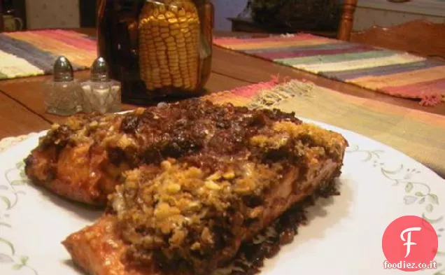 Salmone Balsamico a una padella