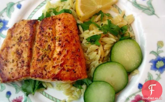 Teriyaki di Salmone arancio-acero