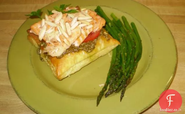 Filetto di Salmone con Cipolla Caramellata