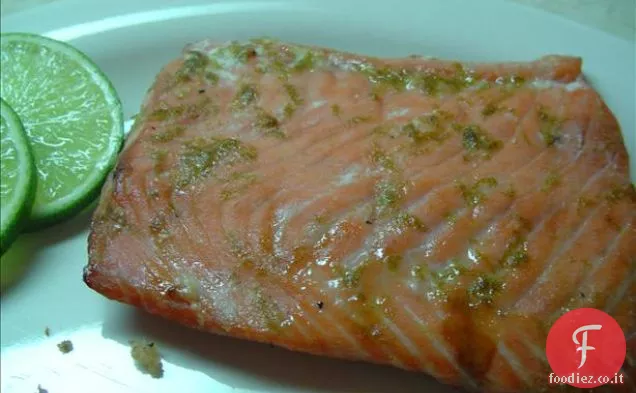 Salmone laccato