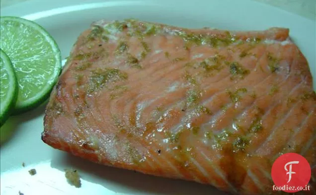 Quiche di salmone senza crosta
